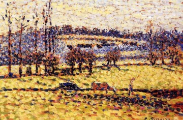 pradera en bazincourt Camille Pissarro Pinturas al óleo